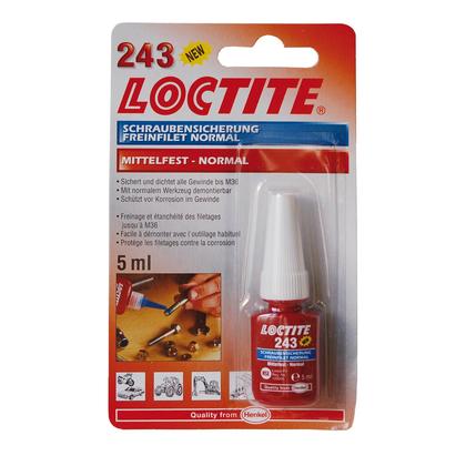 LOCTITE 243 BC     5ml upevňovanie závitov stredná pevnosť blister