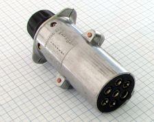 zástrčka 24V 7 pólová ALU skrut.
