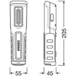 Osram multifunkčné svietidlo LEDinspect FAST CHARGE PRO500