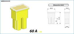 poistka jap.samica-60A /žltá/ 0470060