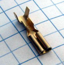 dutinka plochá 2,8mm mosadzná