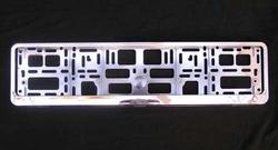 podložka ŠPZ chromová