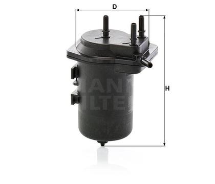 filter paliva mann WK 939/6