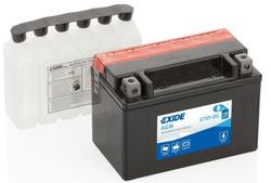 Exide motobatéria AGM 12V 8Ah 120A (ETX9-BS)