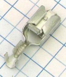 dutinka plochá otrasuvzdorná 6,3mm