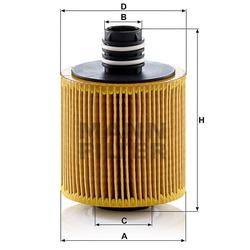 filter olejový mann HU 8006z