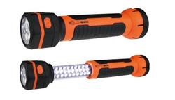 Svietidlo prenosné 220V/12V- LED SMD12+6-vysúvacie Emos