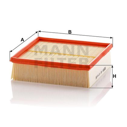 filter vzduchový mann C 22117/2