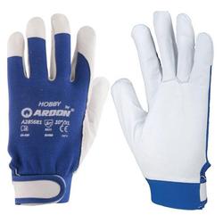 rukavice HOBBY kombinované č.10