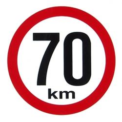 Obmedzená rýchlosť 70km/h C5