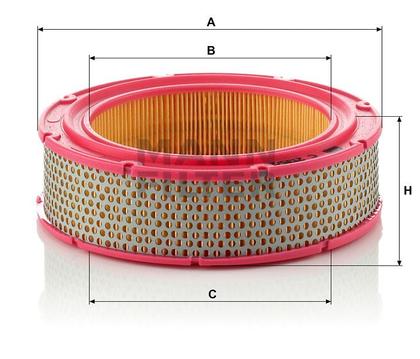 filter vzduchový mann C 2135/2