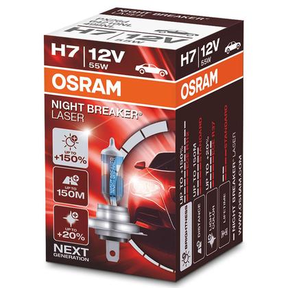 Osram Night Breaker Laser H7 +150%