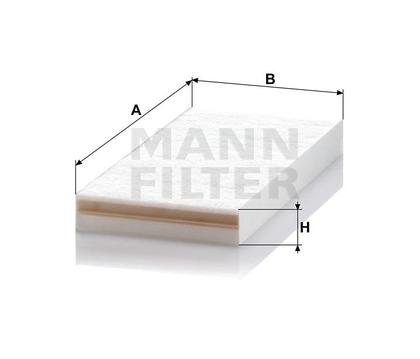 filter peľový mann CU 50102