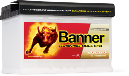 Banner Starting Bull 12V  75Ah 760A  P57511 EFB